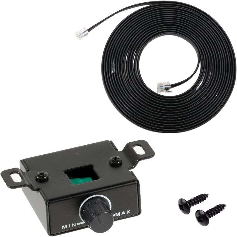 Xtenzi Amplifier Remote Bass Level Control Volume Knob XTBR25 Compatible with Alpine RUX-Knob2 Amp. - Image 1